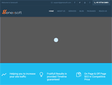 Tablet Screenshot of genexsoft.com